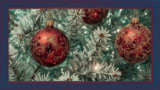 Tv Art Frame, Red Glass Balls | Screensaver | Wallpaper | No Music | 4K