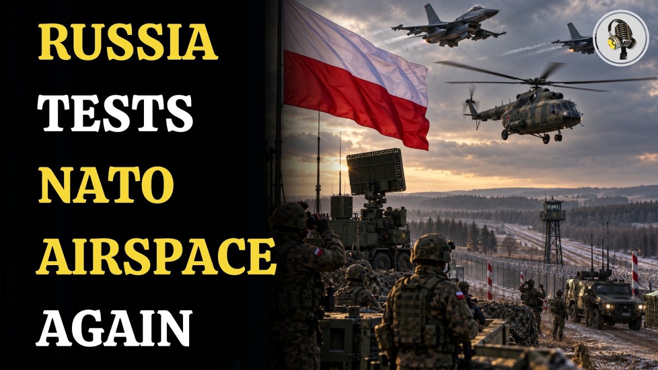 Russia Tests NATO After Helicopter Breaches Polish Airspace | WION Podcast