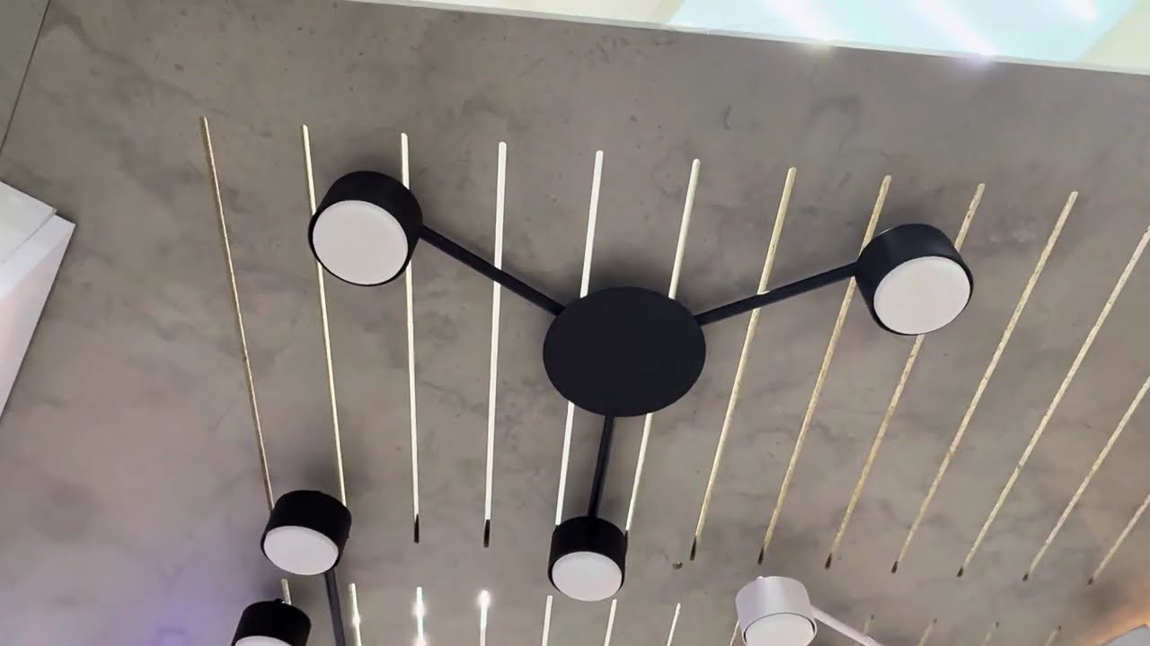 Світильник під лампу VIDEX 3хGX53 накладний чорний (VL-SPF20B-B)