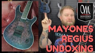 Video thumbnail for Custom-shop Mayones Regius 4Ever + True Temperament Frets Unboxing! New Guitar Day! by Levi Clay