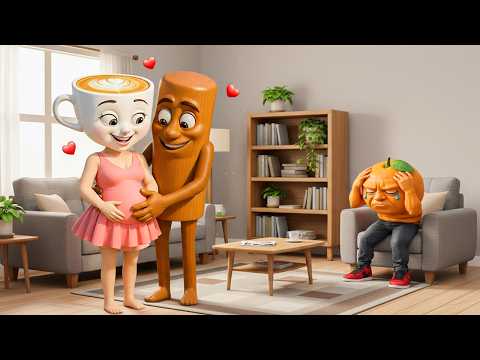 Tung Tung Sahur sad love Story BALLERINA & Espressona in Granny House | Funny Horror Animation