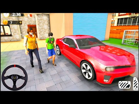 Virtual Family Life Happy Dad Mom 2023-Housewife Car Driving Simulator Android gameplay