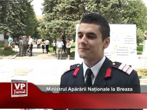 Ministrul Apărării Naționale la Breaza
