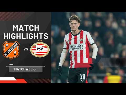 FC Volendam vs PSV 2-1 | Samenvatting | Eredivisie 25/26 psv volendarm