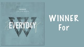 【韓繁中字】WINNER  － For (애 걔)
