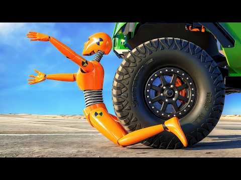 Bad Luck Drivers And Car Crashes #02 [BeamNG.Drive]