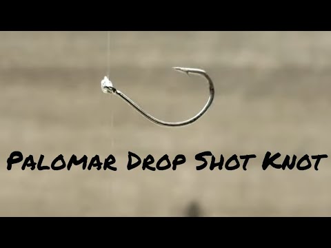 How to Tie Fishing Knot: Drop Shot Knot - Palomar