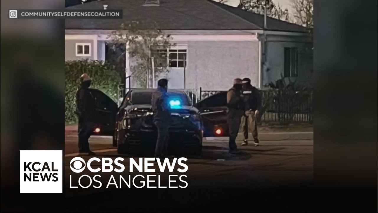 Los Angeles activists track apparent ICE operations in the county