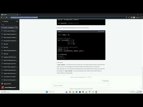 Python Numpy Delete Doesn T Work