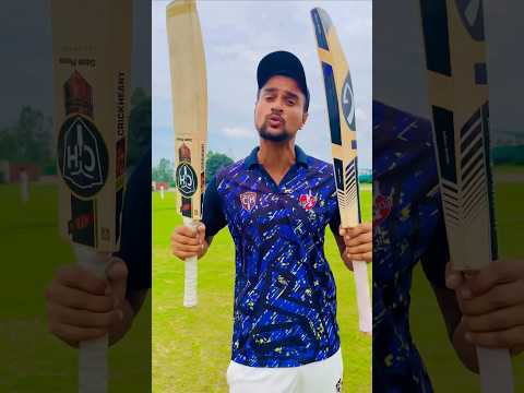 Kashmiri Willow Vs English Willow कौन जीतेगा 🤔 #cricketwithvishal #shorts