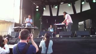 Holy Fuck, "Tom Tom" at Field Trip, Toronto, 2016