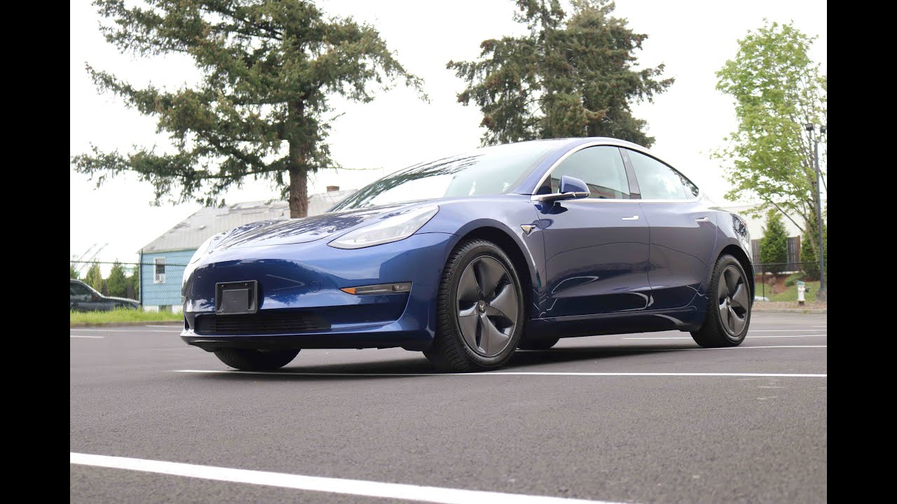 2019 Tesla Model 3 Long Range Test Drive with Accelertion ...