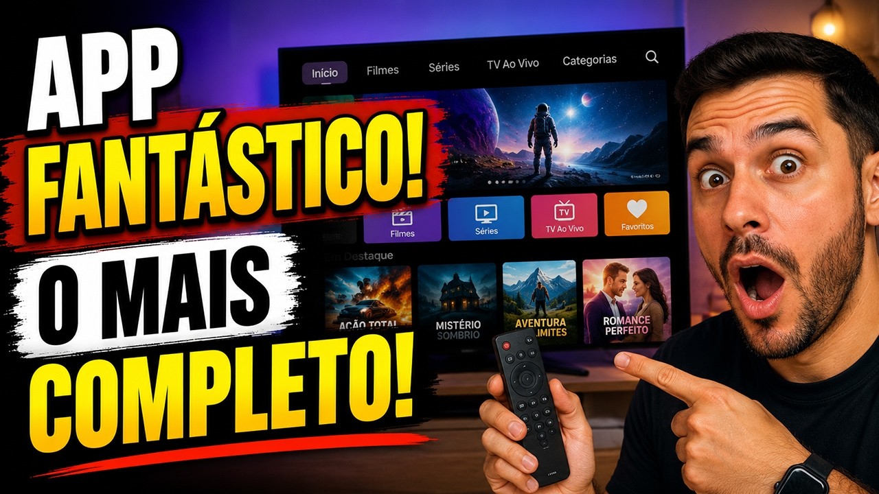 O MELHOR APLICATIVO JÁ LANÇADO! FILMES, SÉRIES E TV AO VIVO EM UM SÓ APP!