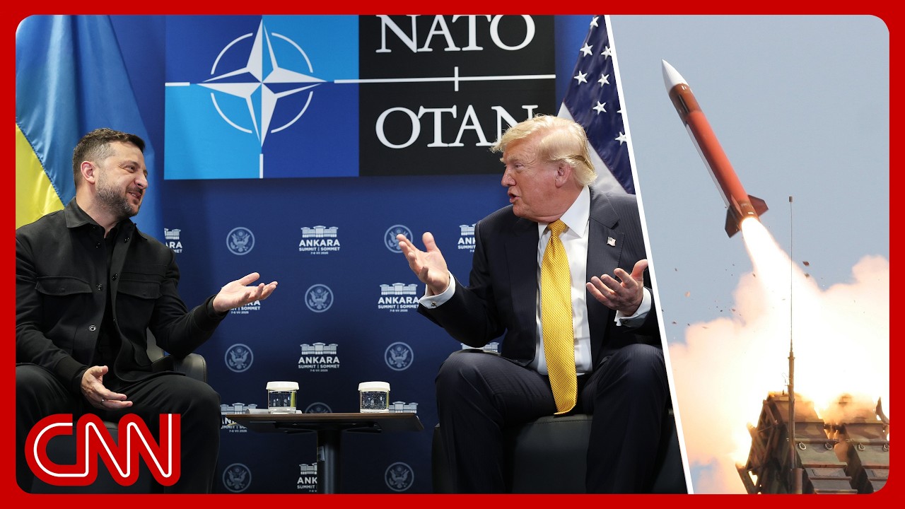 Trump says Ukraine can build Patriot missiles