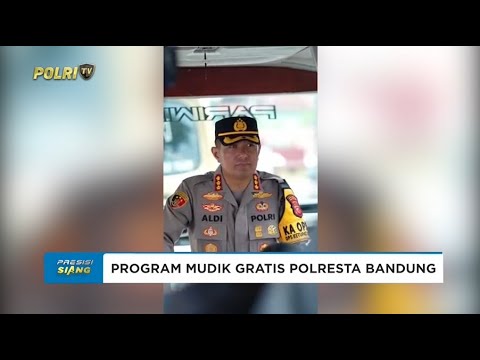 SATLANTAS POLRESTA BANDUNG GELAR PROGRAM MUDIK GRATIS