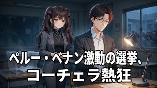 激動の世界情勢：ペルー・ベナン選挙の混乱、中東緊迫、ウクライナ停戦。コーチェラ熱狂の裏側も深掘り