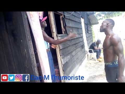 Comedy Gabon: Dac-m the comedian and his brother-in-law at the mapane