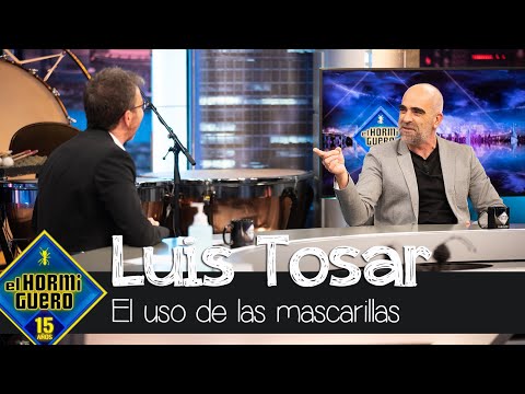 Pablo Motos y Luis Tosar debaten sobre el uso de la mascarilla - El Hormiguero
