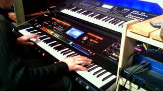 Vangelis Demo Antarctica Echoes cover. tribute to Βαγγέλης Παπαθανασίου. Jupiter 80.