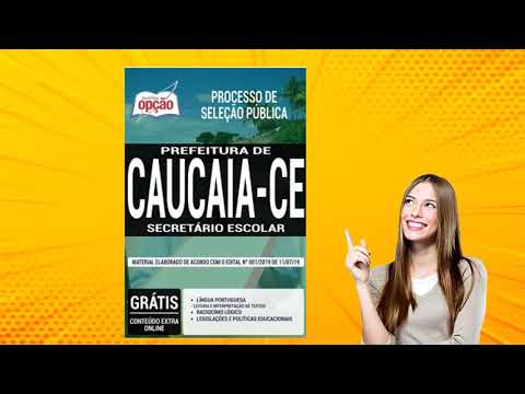 Apostila Concurso Prefeitura de Caucaia - CE - Secretário Escolar