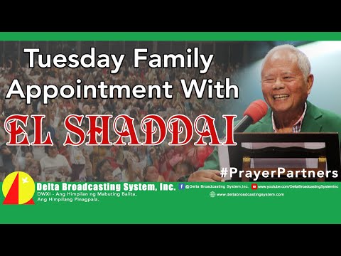 First Tuesday Family Appointment with EL SHADDAI January 06, 2026