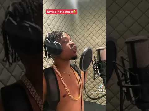 Brysco in the studio