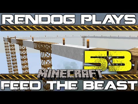 [S1E53] Let's Play Minecraft FTB - A Space Platform Is Born!