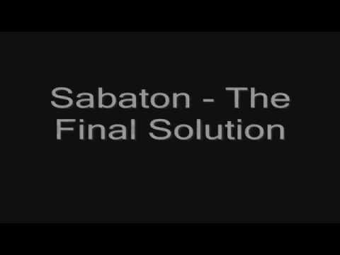 Sabaton - The Final Solution (lyrics) HD