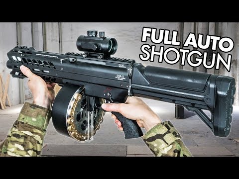 Full-Auto Shotgun Wrecks Airsoft Players