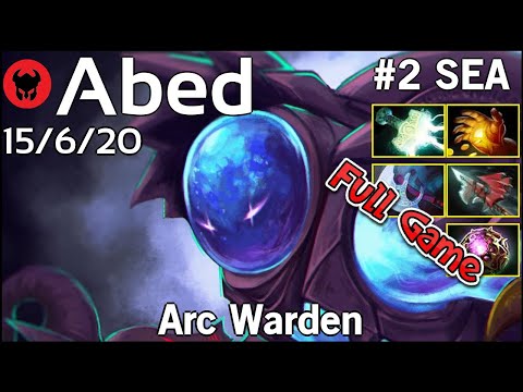 Abed [Fnatic] plays Arc Warden!!! Dota 2 Full Game 7.19
