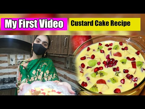 Custard Cake Recipe \first video