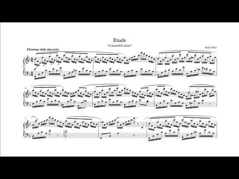 étude: a heartfelt letter // original piano composition