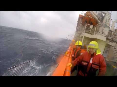 Dacon Scoop Rough weather rescue training (GoPro)