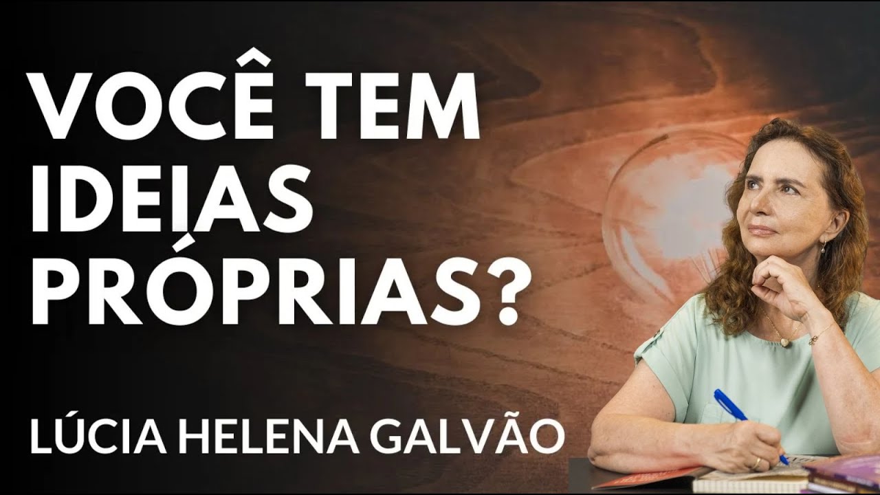 VOZ OU ECO? Ideias próprias ou opinião? | | Prof. Lúcia Helena Galvão de Nova Acrópole
