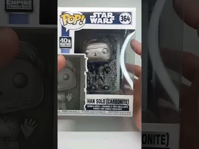 Vídeo relacionado con Funko Pop! Star Wars-Han Solo In Carbonite ESB 40th Anniversary- Figura de Vinilo Coleccionable - Idea de Regalo - Mercancia Oficial - Juguetes para Niños y Adultos - Movies Fans