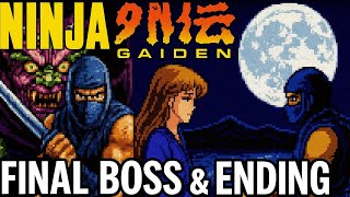Ninja Gaiden (NES) - final boss + EPIC ending story