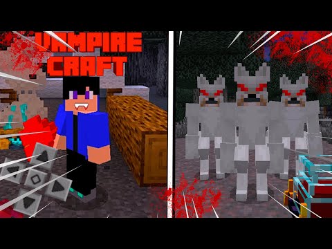 ULTIMATE VAMPIRE CRAFT ADDON + WEREWOLF - Minecraft Pe!