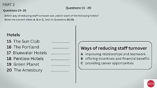 Cambridge  17 listening test 4 part 2 