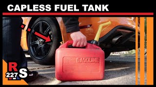 How to Put Gas in a Ford Easy Fuel Tank (2015-2023 Mustang)