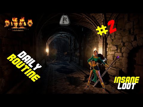 Ancient Tunnel 300 Runs / Daily Routine #2 / Loot Recap - Diablo 2 Resurrected - D2R