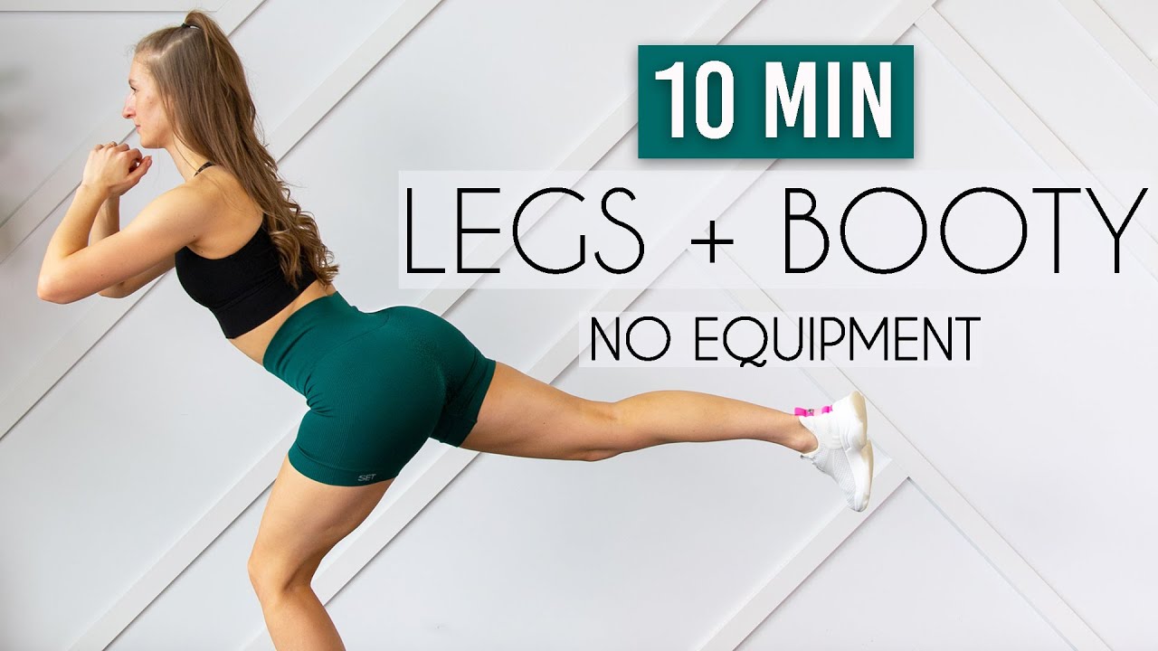 10 MIN LEG/BOOTY/THIGH WORKOUT (No Equipment Killer Legs) - YouTube