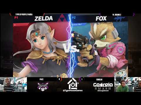 Panda Smash Monday 10/07/19 - Pace(Palutena/Zelda) VS Duncan(Fox) -  Round 2