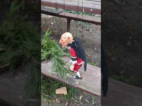 Monster marionette puppet step by step ..show