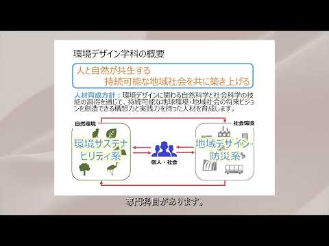 産業イノベーション学科 環境デザイン学科紹介