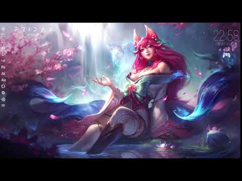 Spirit Blossom Ahri animated for Wallpaper Engine