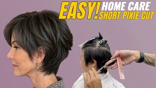How to Cut The Perfect Short Pixie Haircut | Professional Salon Standard Pixie Haircut Tutorial