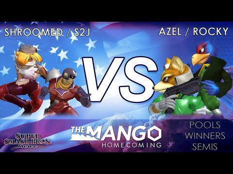 The Mango Homecoming - Shroomed / S2J (Red) VS Rocky / Azel (Green) - SSBM - Pools - Winners Semis
