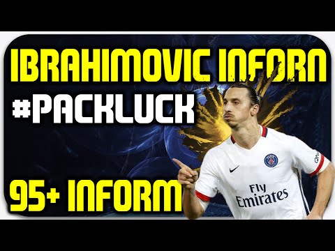 FIFA 16 | OMFG IBRAHIMOVIC INFORM IN A PACK!! 95+ IF! | HD