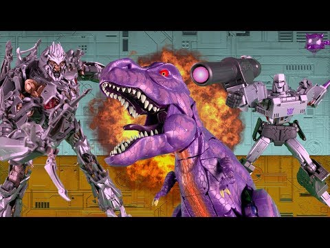 Megatron VS Megatron VS Megatron!!! Transformers Stop Motion Animation Battle
