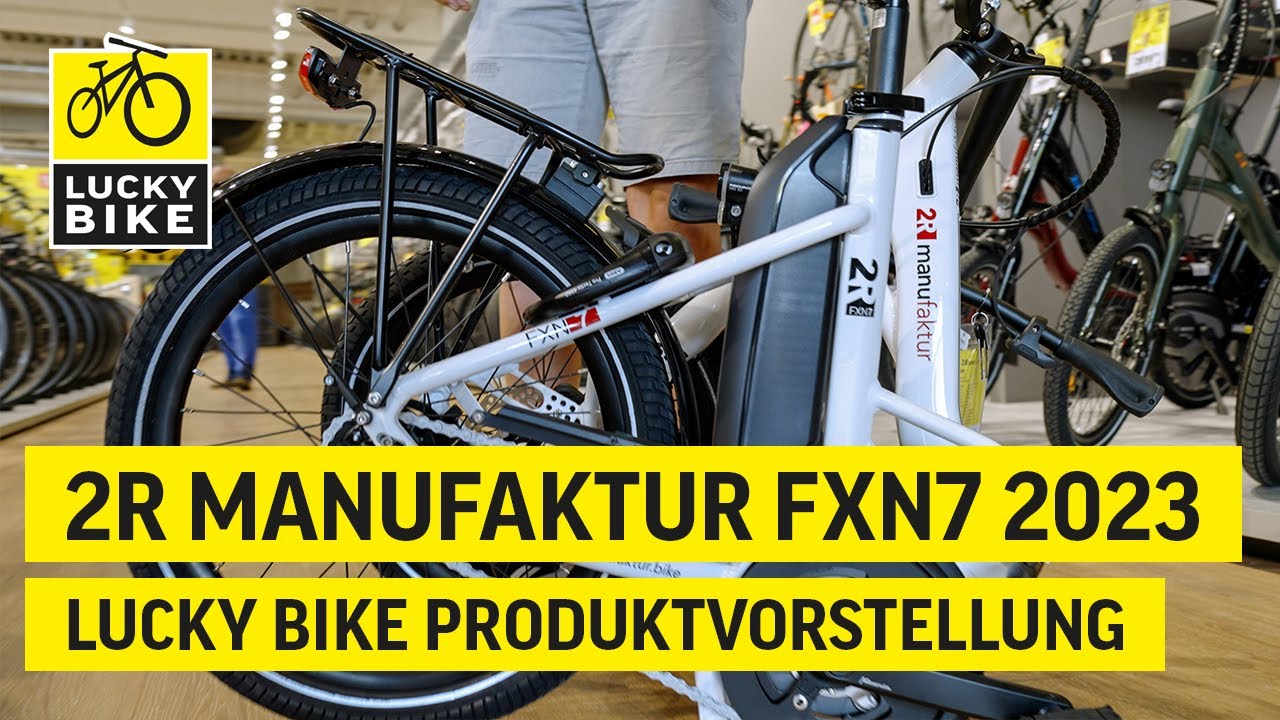2R MANUFAKTUR FXN 7 Produktvorstellung | wartungsarmes Elektrofaltrad für moderne Großstadtmobilität
